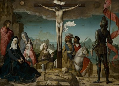 The Crucifixion by Juan de Flandes